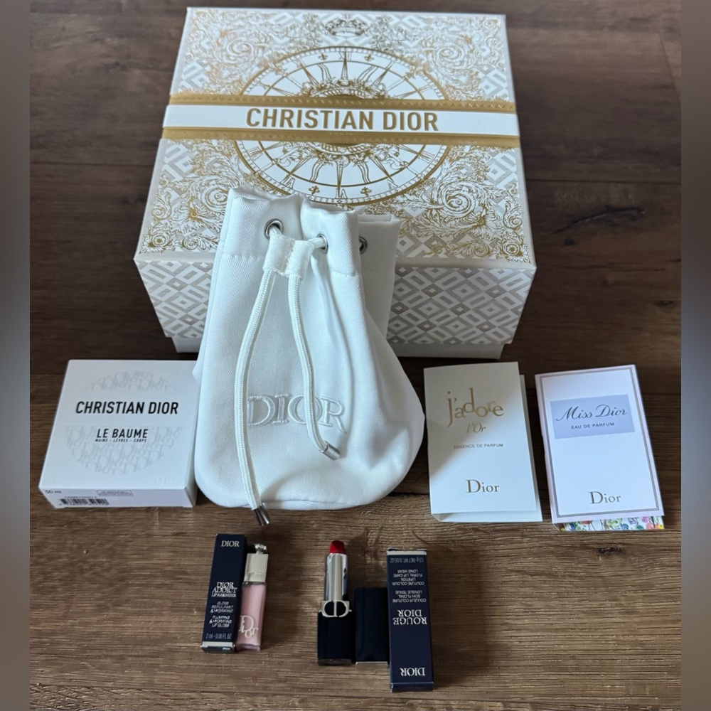 DIOR-AUTHENTIC (NWT) Beauty Box Bundle With Mini Duffle Bag